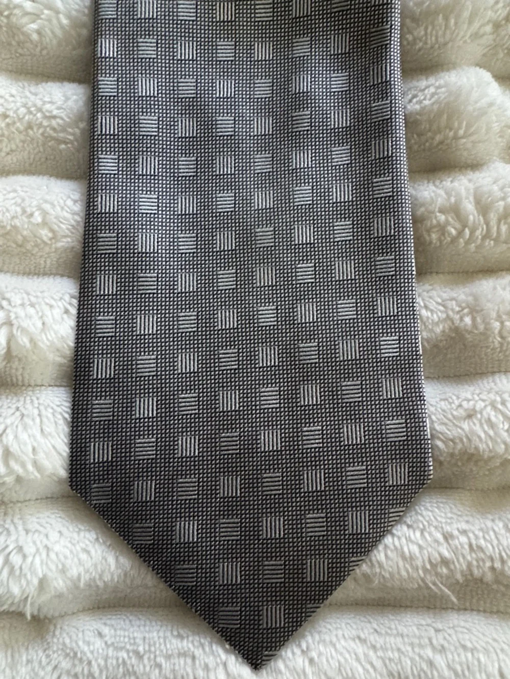 Men’s Silk Tie Set (4) - Blue and Gray